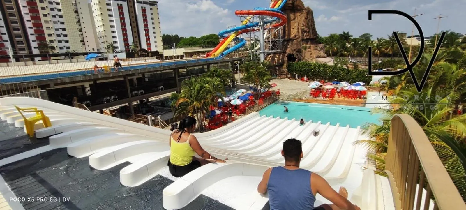 Appartement Spazzio Diroma Com Park Acqua E Splash Incluso Em Caldas Novas